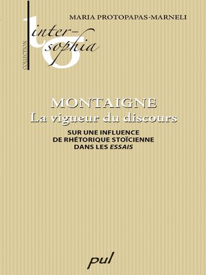 cover image of Montaigne